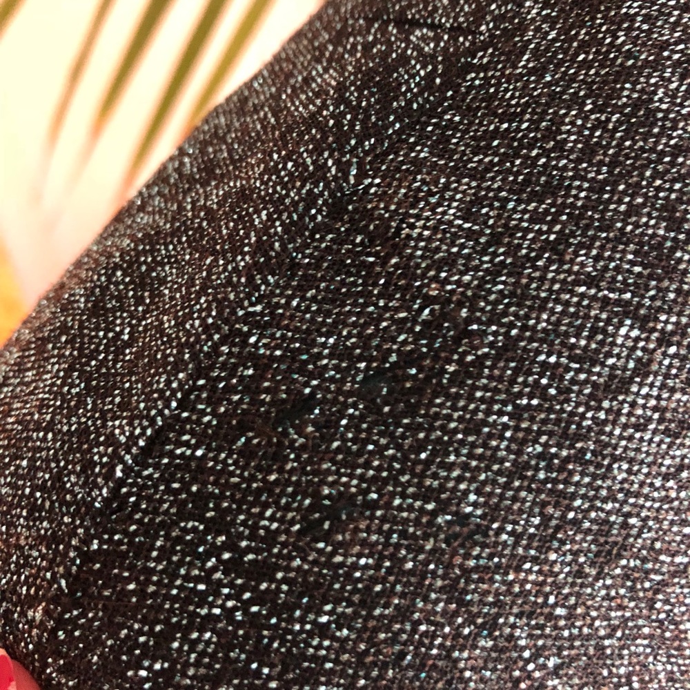 Vintage 1950s blue lamé shimmer party dress - Picture 6 of 9